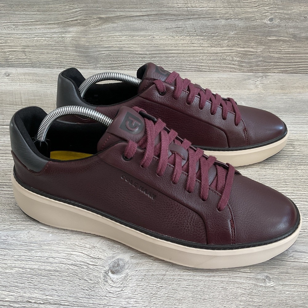 Cole Haan GrandPrø Grand Series Men's Size 9 M Burgundy Shoes Sneaker C37410